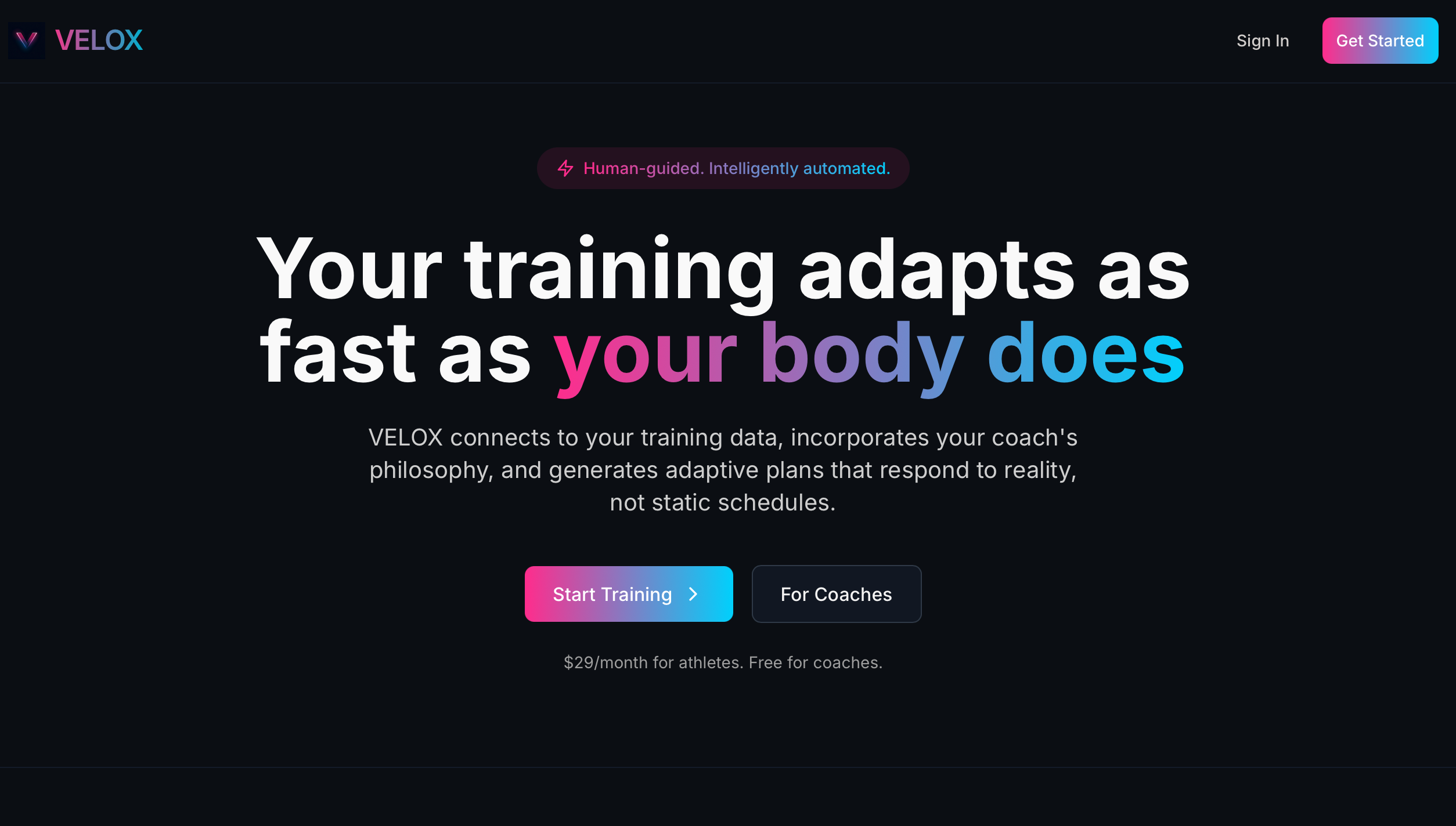 Custom Run Coaching App with Multi-Source Data Integration